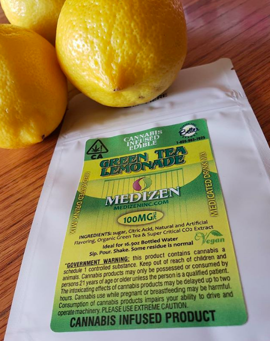 MediZen Green Tea Lemonade