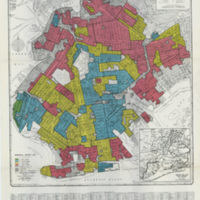 Brooklyn Redlining Map. Image via redhookwaterstories.org