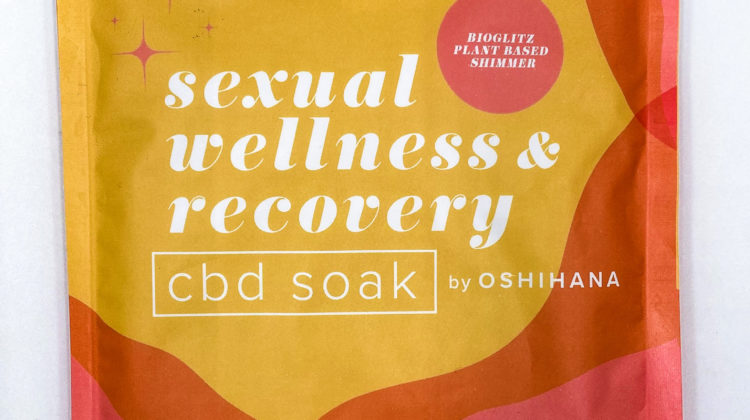 sexual wellness recovery CBD bath soak