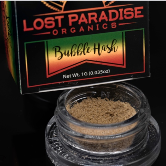 Lost Paradise Organics's bubble hash