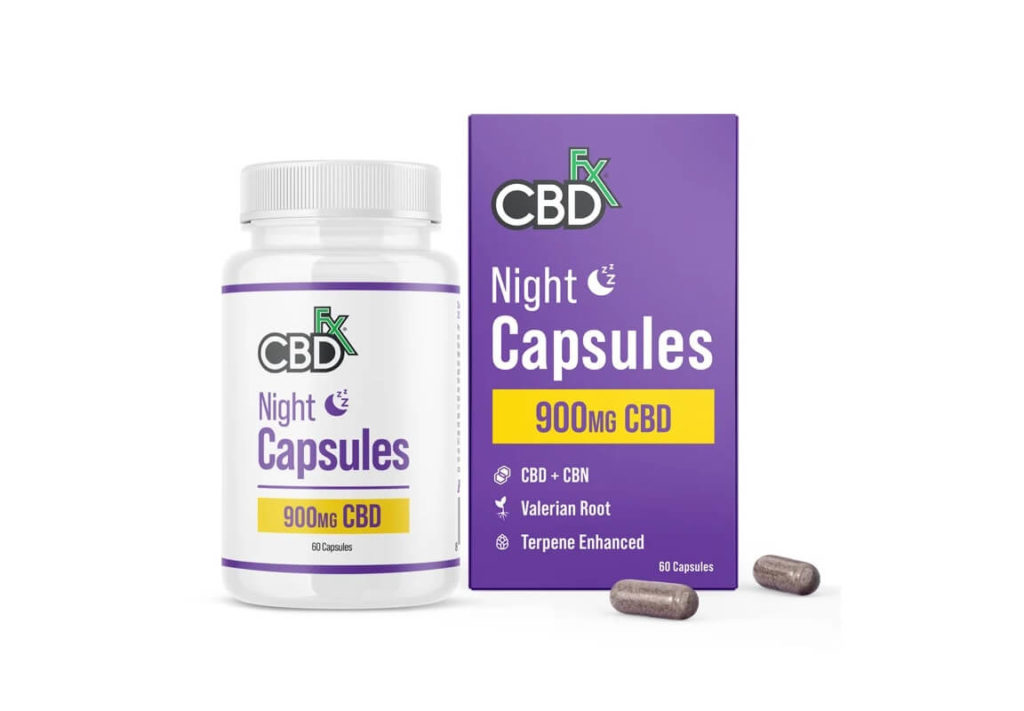 CBDFX sleep capsules 