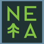 NETA dispensary logo - light green letters against a dark green background. The T is a tree