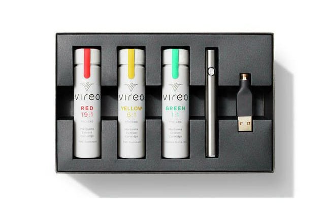 Vireo Health's line of cannabis vaporizers in different blends